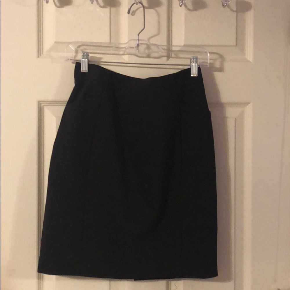 Black High Wasted Pencil Skirt